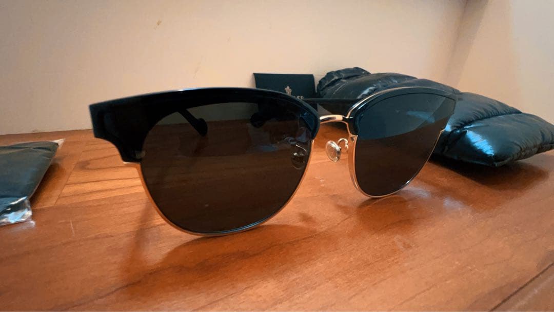 [美品]MONCLER モンクレール サングラス メガネ