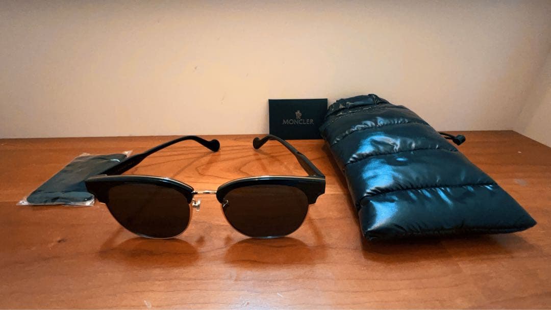 [美品]MONCLER モンクレール サングラス メガネ