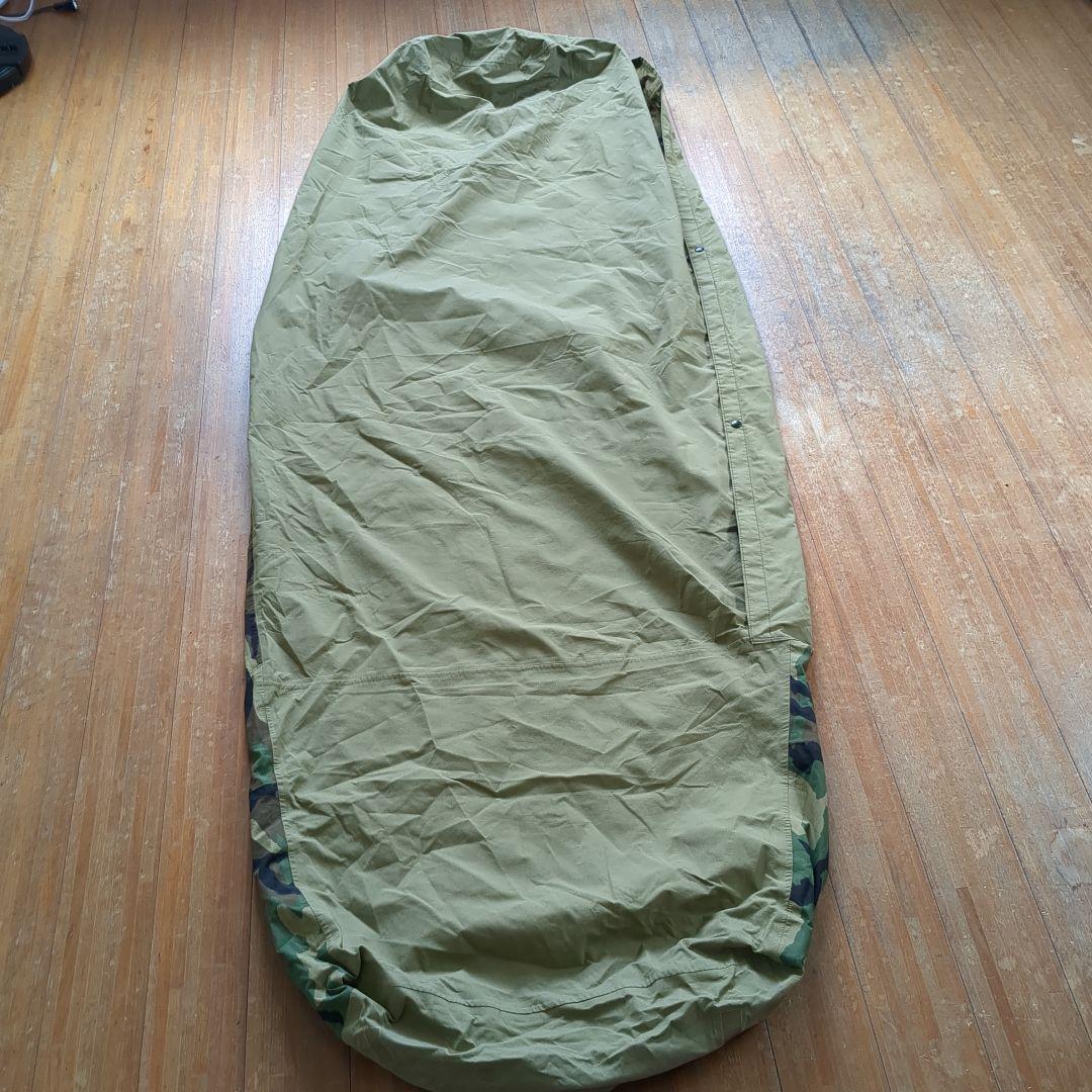 米軍実物　ウッドランド　ゴアテックス　シュラフカバー　寝袋　④