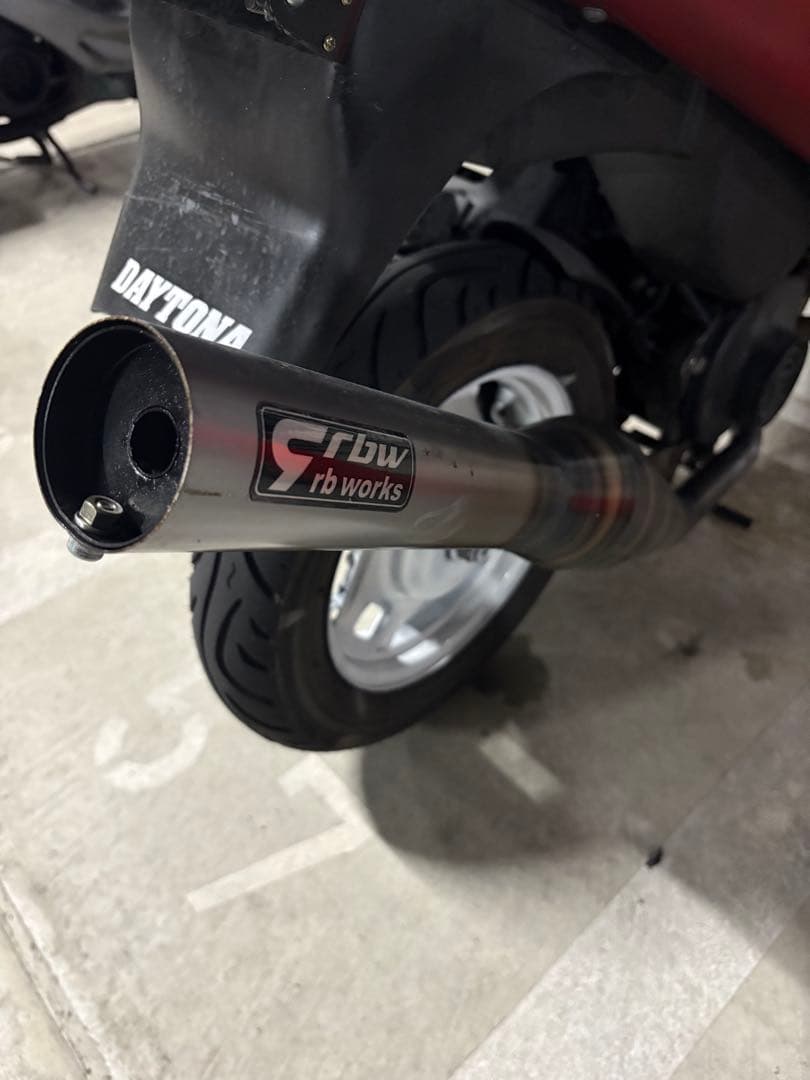 『レッツ』rb works マフラー ショットガンチャンバー