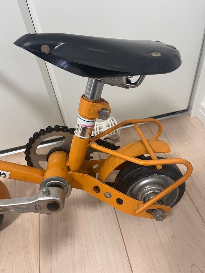 ミニ自転車　アンティーク　ツノダ　豆チャリ