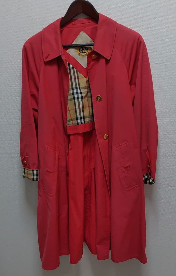 【人気】バーバリー　ロングコート　コート　トレンチコート　アウター