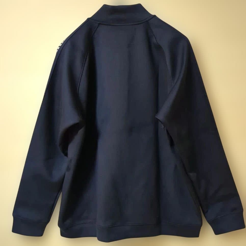 ♦レディース♦　ブリーフィング　ブルゾン　サイドロゴ　ネイビー サイズL