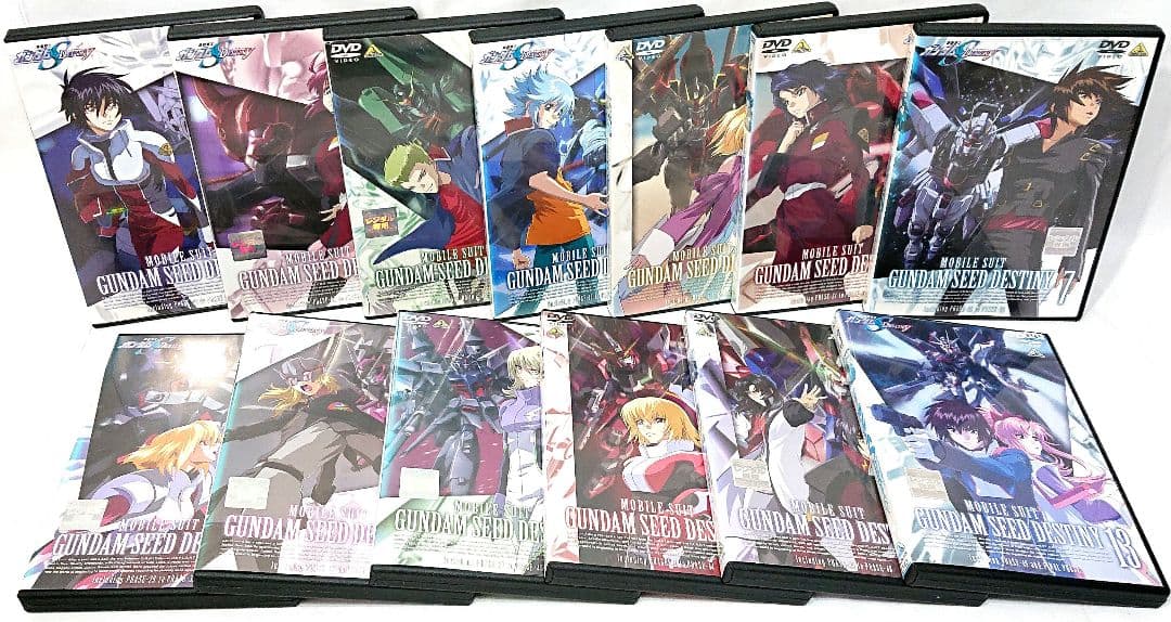 ガンダムSEED（シード）/DESTINY 【1期+2期+SP】DVD 全34巻