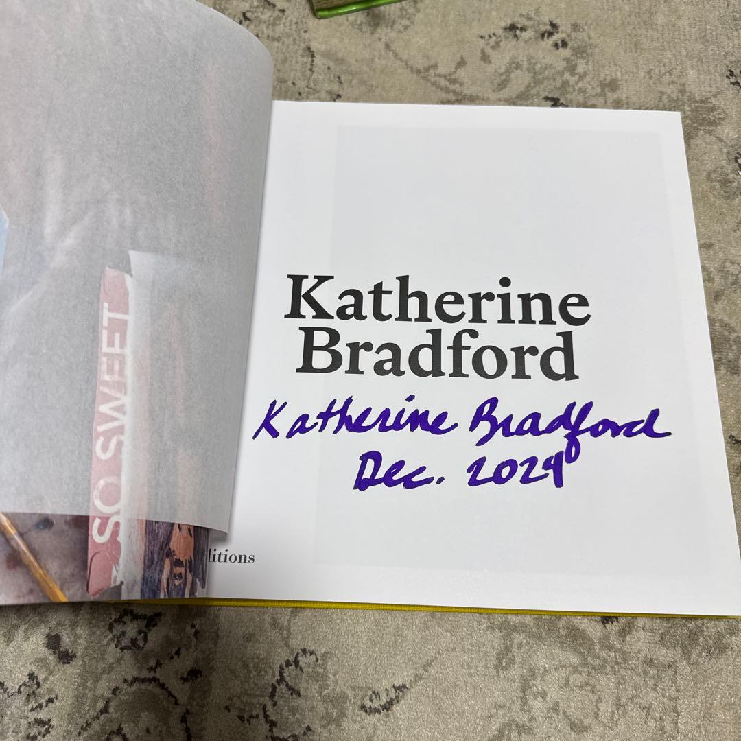 Katherine Bradford アート作品集 サイン本