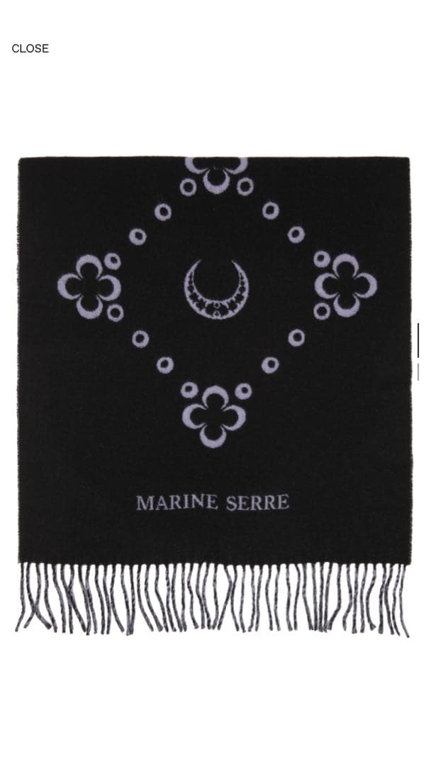 Marine Serre / マフラー　12/20までの出品