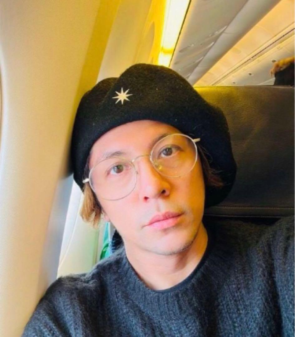 日本製 GDC 刺繍ロゴ コーデュロイ ベレー帽 ネイビー キムタク 降谷建志