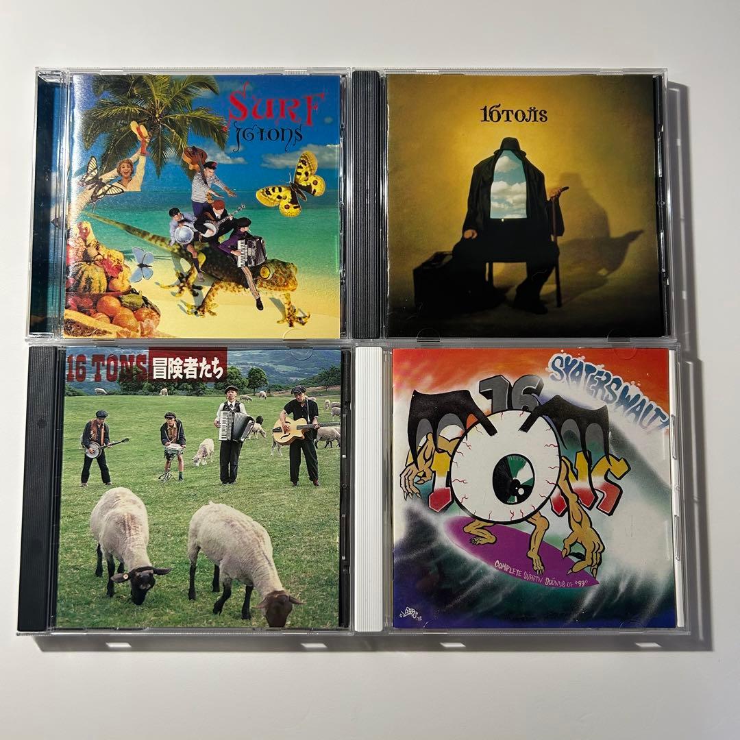 16TONS CD 4枚セット