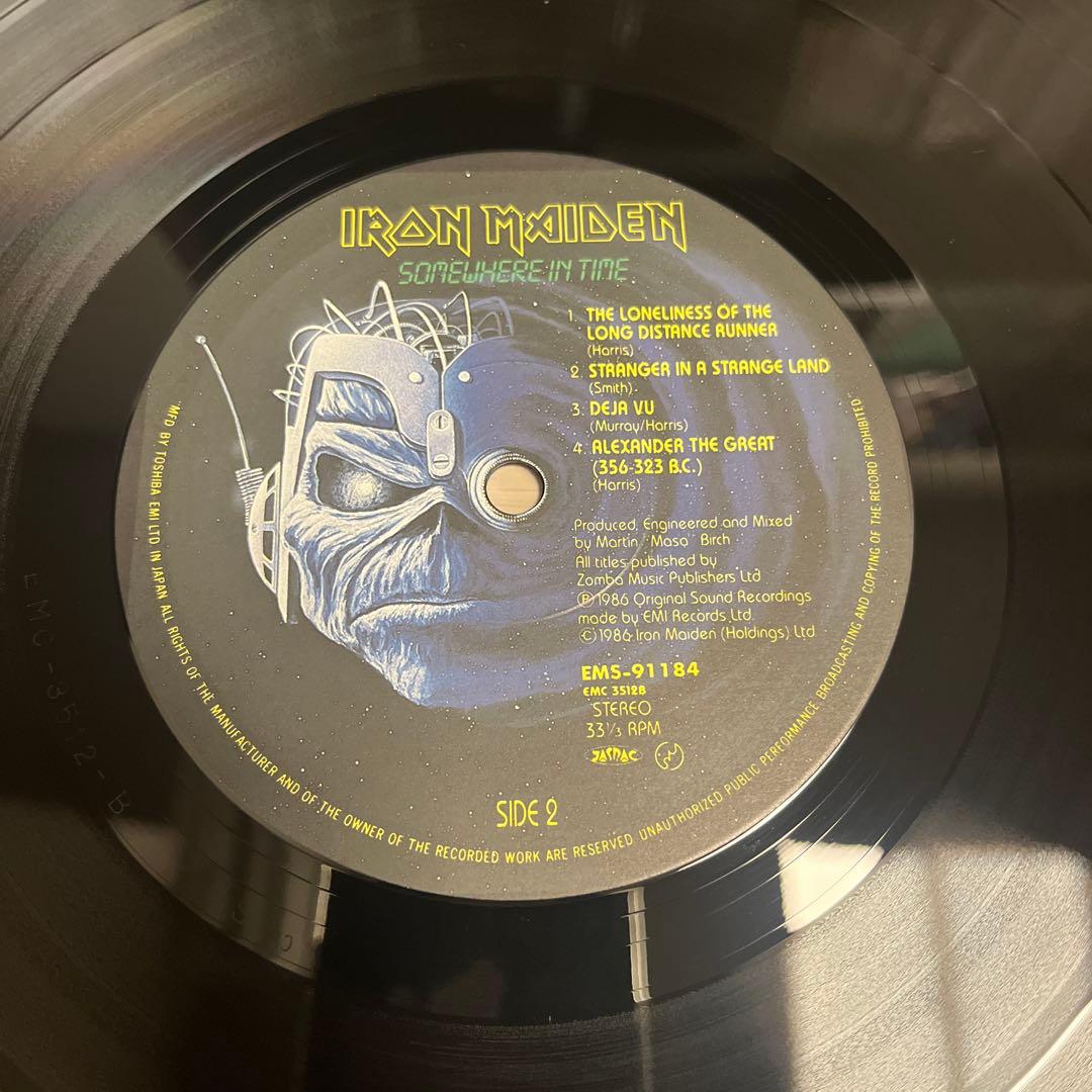 【美品】IRON MAIDEN / アイアン・メイデン サムホエア・イン・タイム