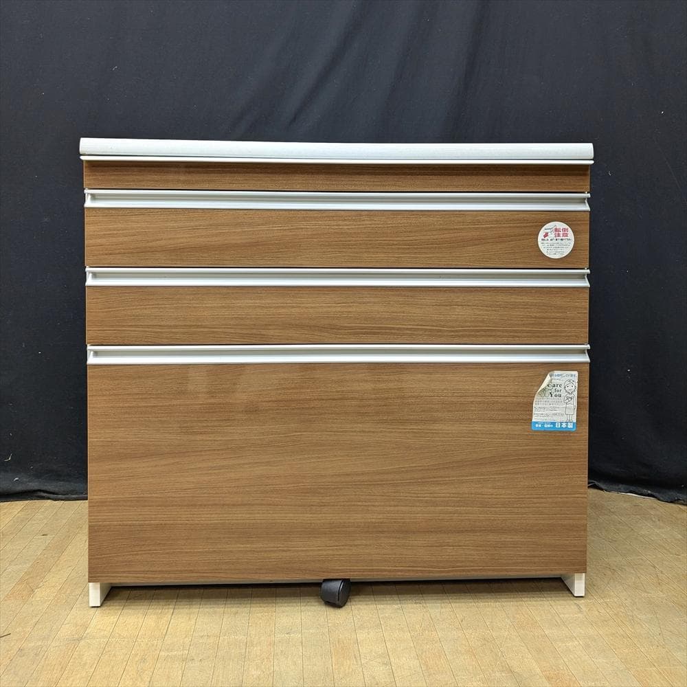 美品　ユーアイ　ソフトクローズ　キッチンカウンター　レンジ台　キャビネット