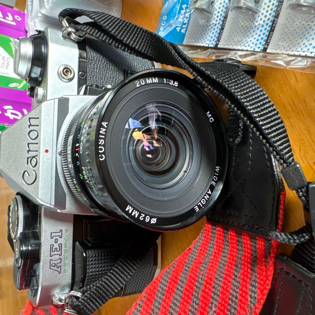 Canon AE-1 一眼レフカメラ レンズ2本付き