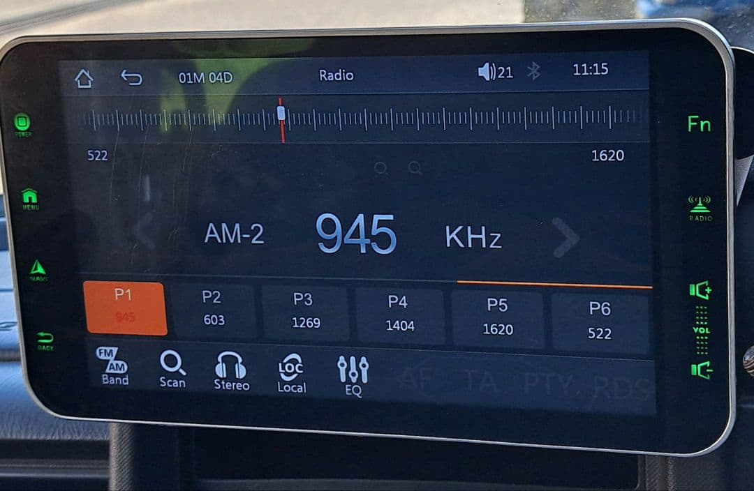 Carplay & Android Auto オンダッシュモニター　9インチ