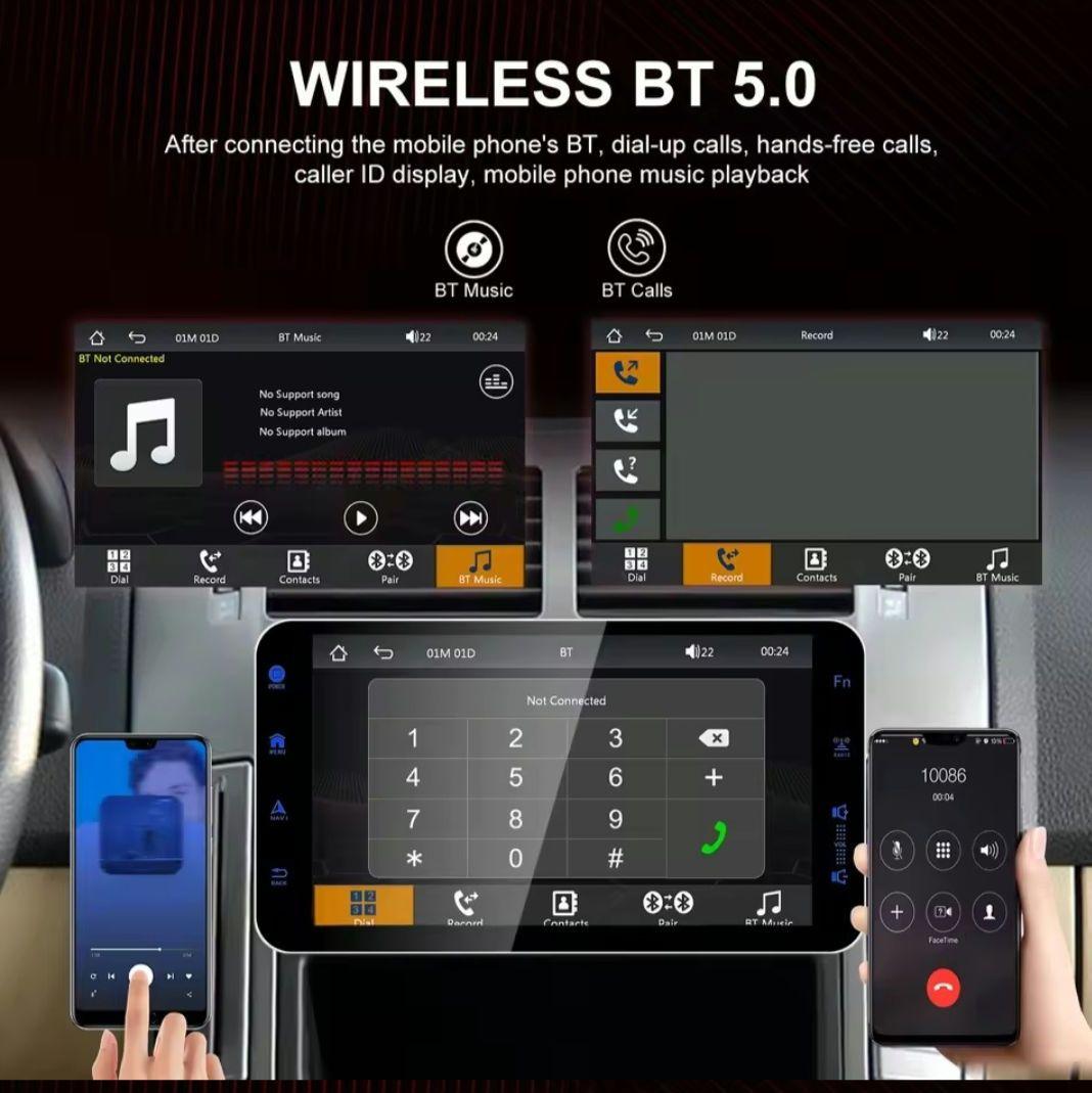 Carplay & Android Auto オンダッシュモニター　9インチ