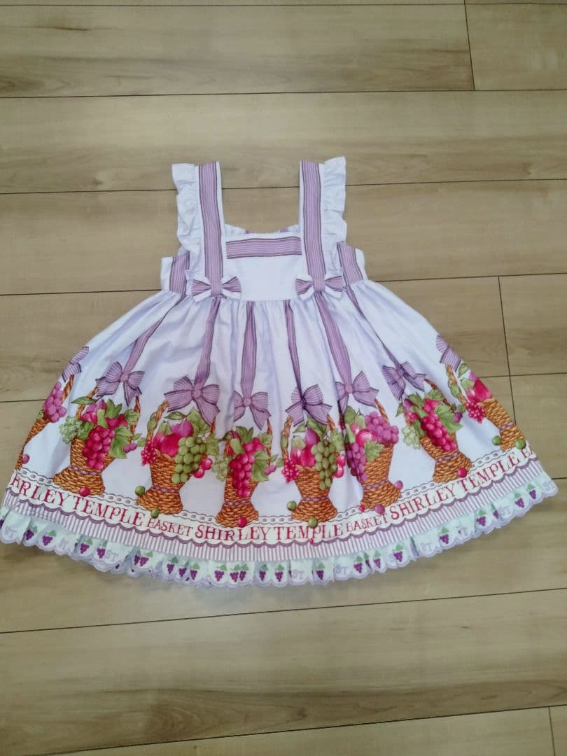 シャーリーテンプル　フルーツバスケットワンピースとトップスセット 110cm