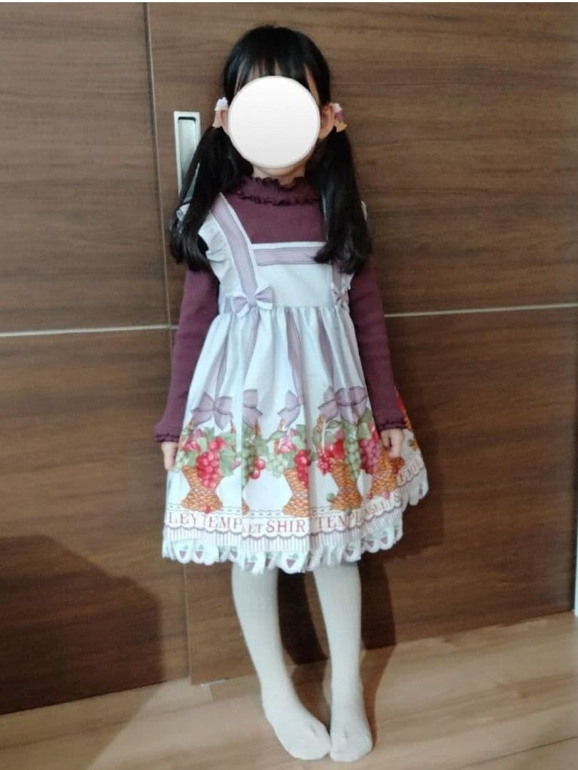 シャーリーテンプル　フルーツバスケットワンピースとトップスセット 110cm