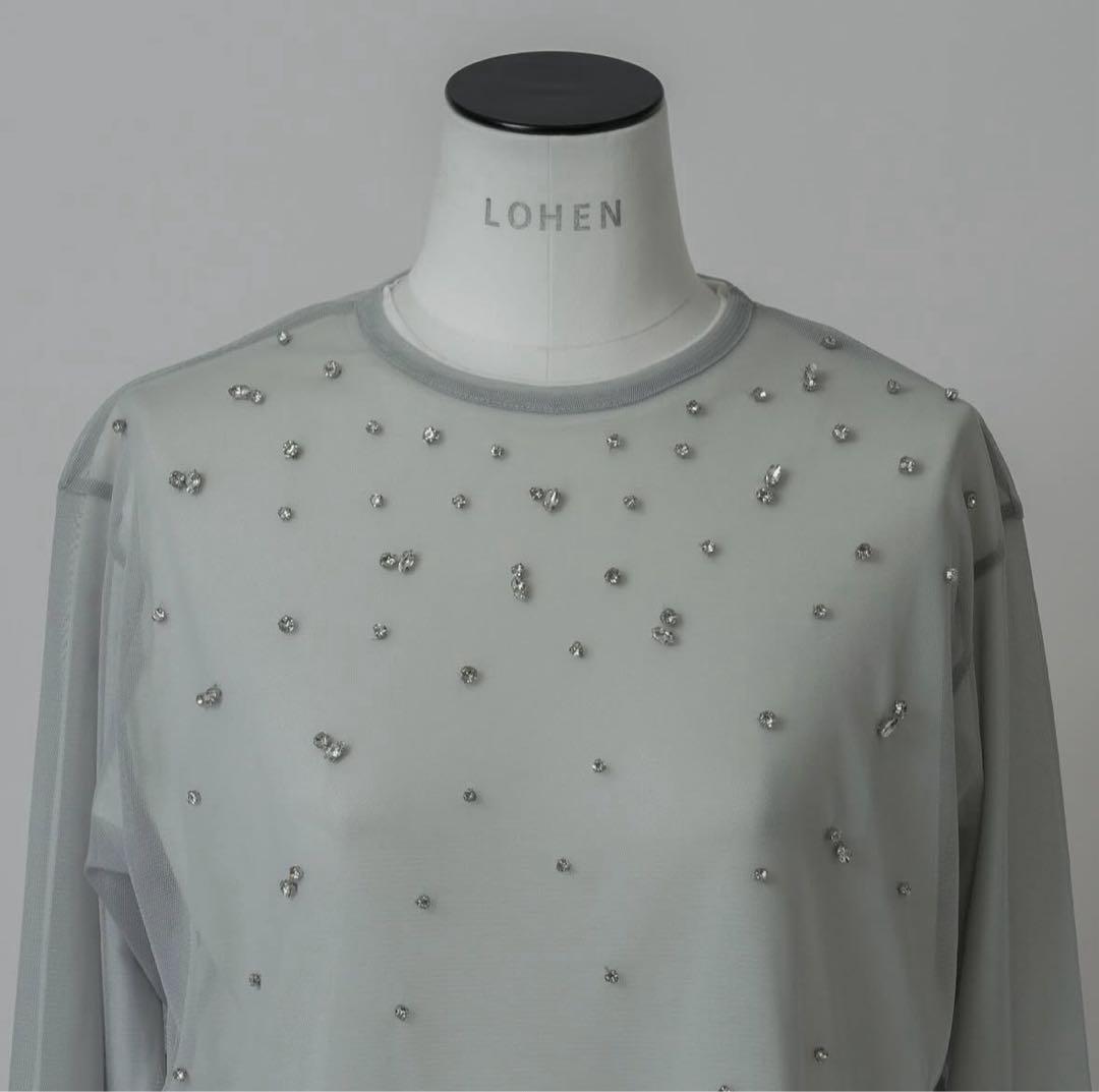 気まぐれ値下げ　lohen レイヤードビジュープルオーバー