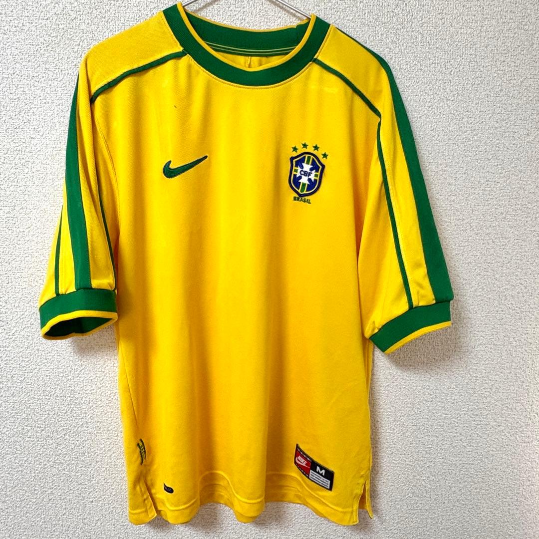 ウェア Nike 1998 Brazil uniform game shirts uk