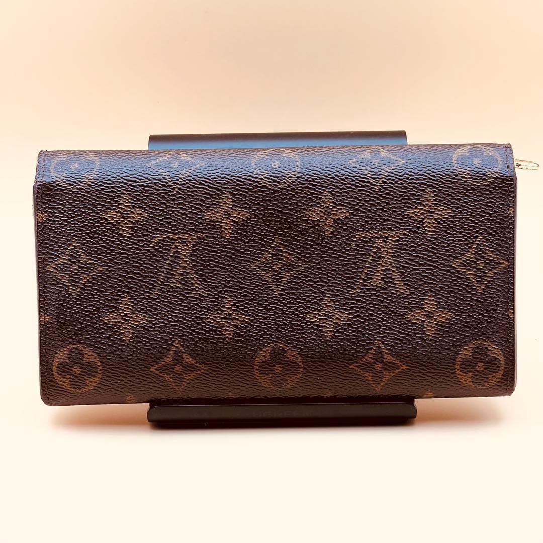 【美品】ルイビトン モノグラム　ポルトフォイユサラ 長財布 M61734