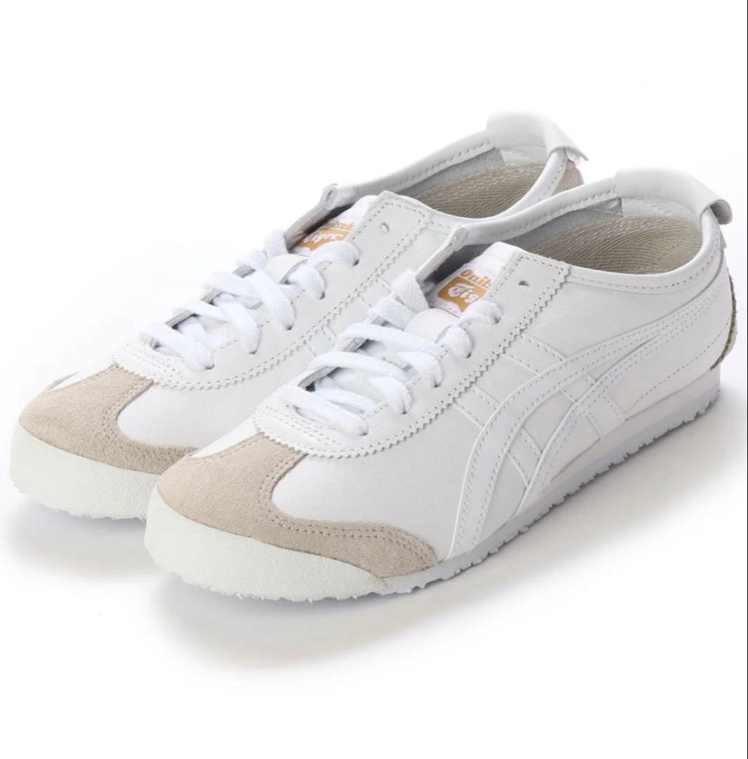 Onitsuka Tiger ホワイト/ベージュ スニーカー