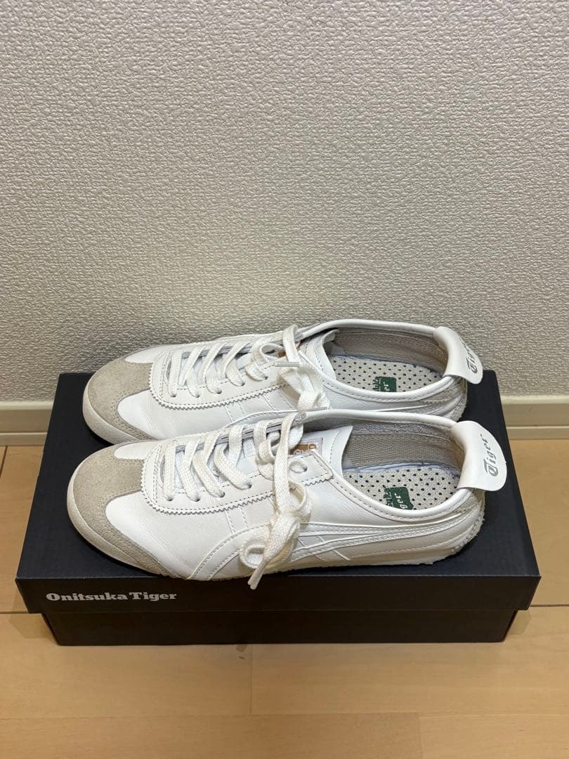 Onitsuka Tiger ホワイト/ベージュ スニーカー