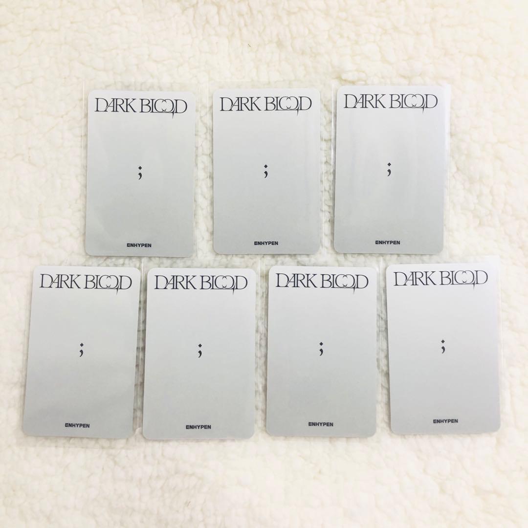 ENHYPEN ラキドロ　トレカ　DARKBLOOD kpopmerch コンプ