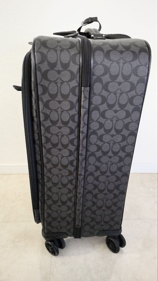 美品✨COACH/コーチ大型キャリーケース✨ガーメントケース＆ポーチ付き◆訳あり