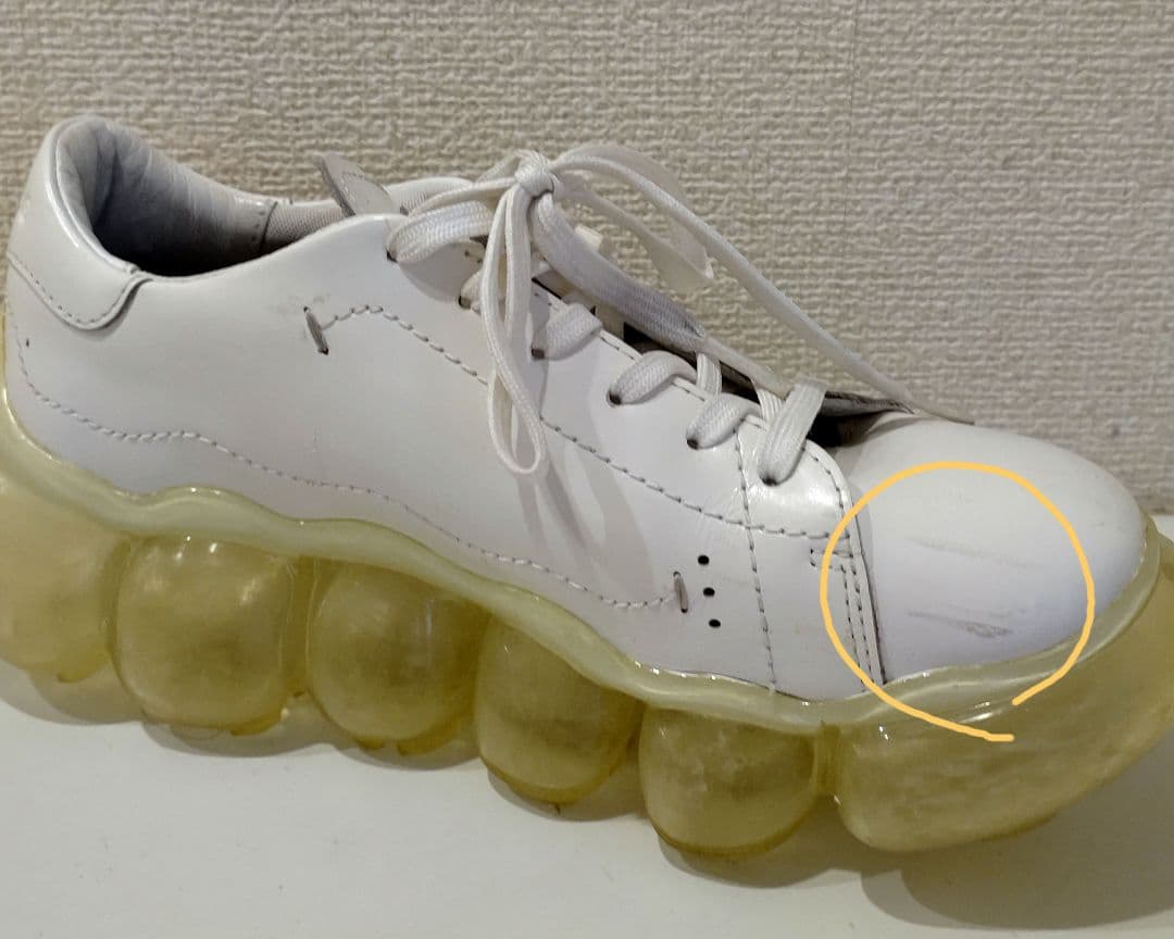 【訳あり】グラウンズ ジュエリーカウレザー スニーカー