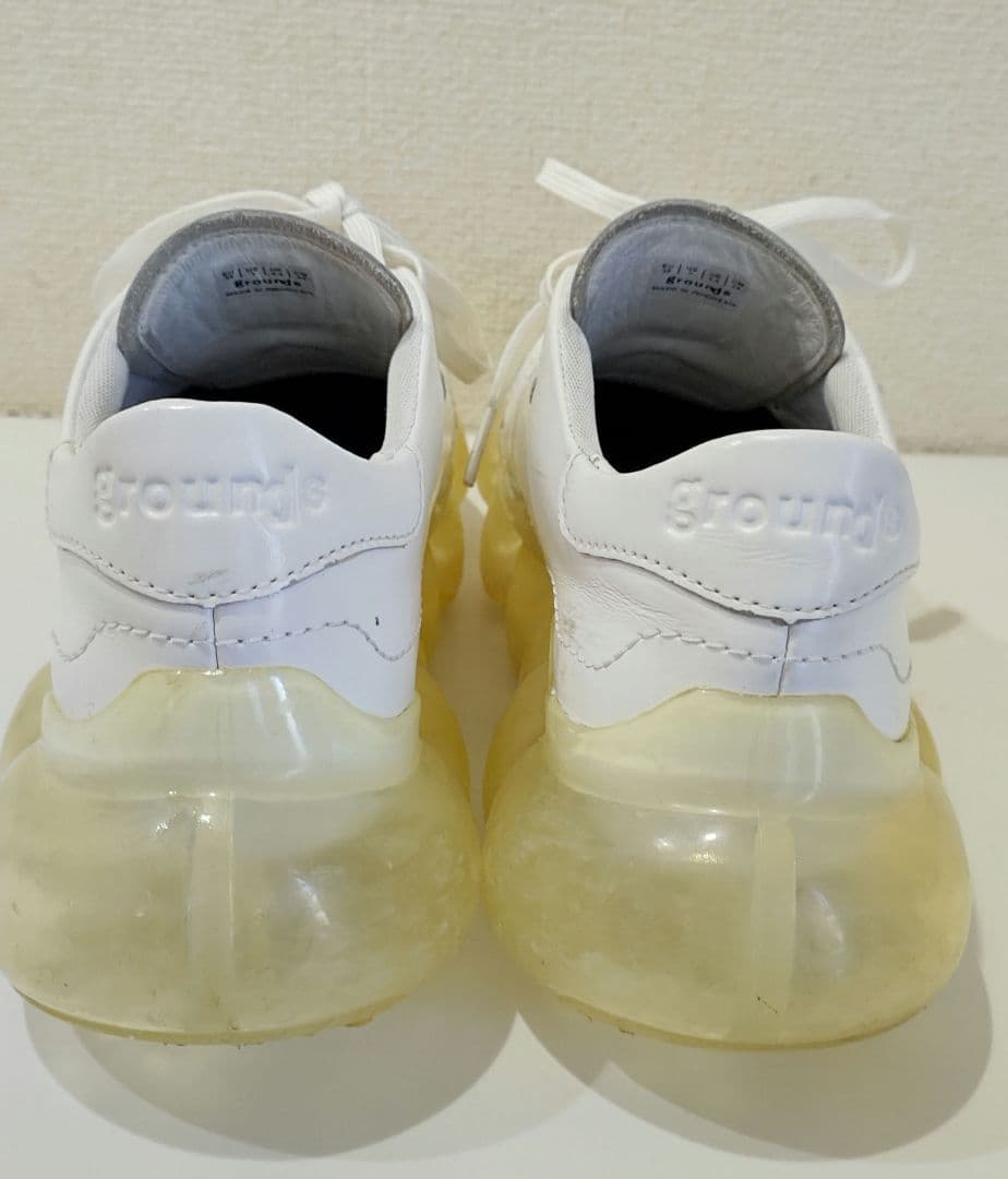 【訳あり】グラウンズ ジュエリーカウレザー スニーカー