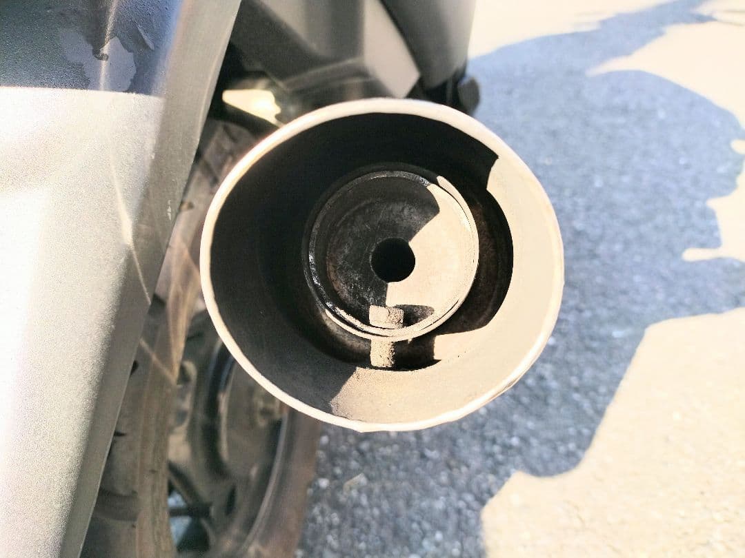 アドレスV125/G用 DCR GPスタイル カーボンマフラー