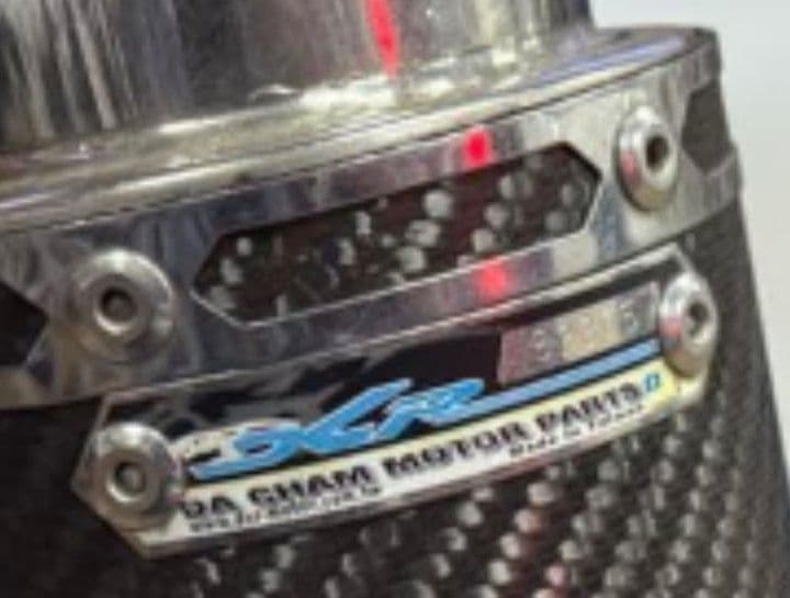 アドレスV125/G用 DCR GPスタイル カーボンマフラー