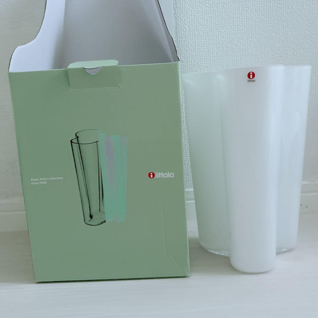 新品未使用 イッタラ アアルトベース 251mm ホワイト 白