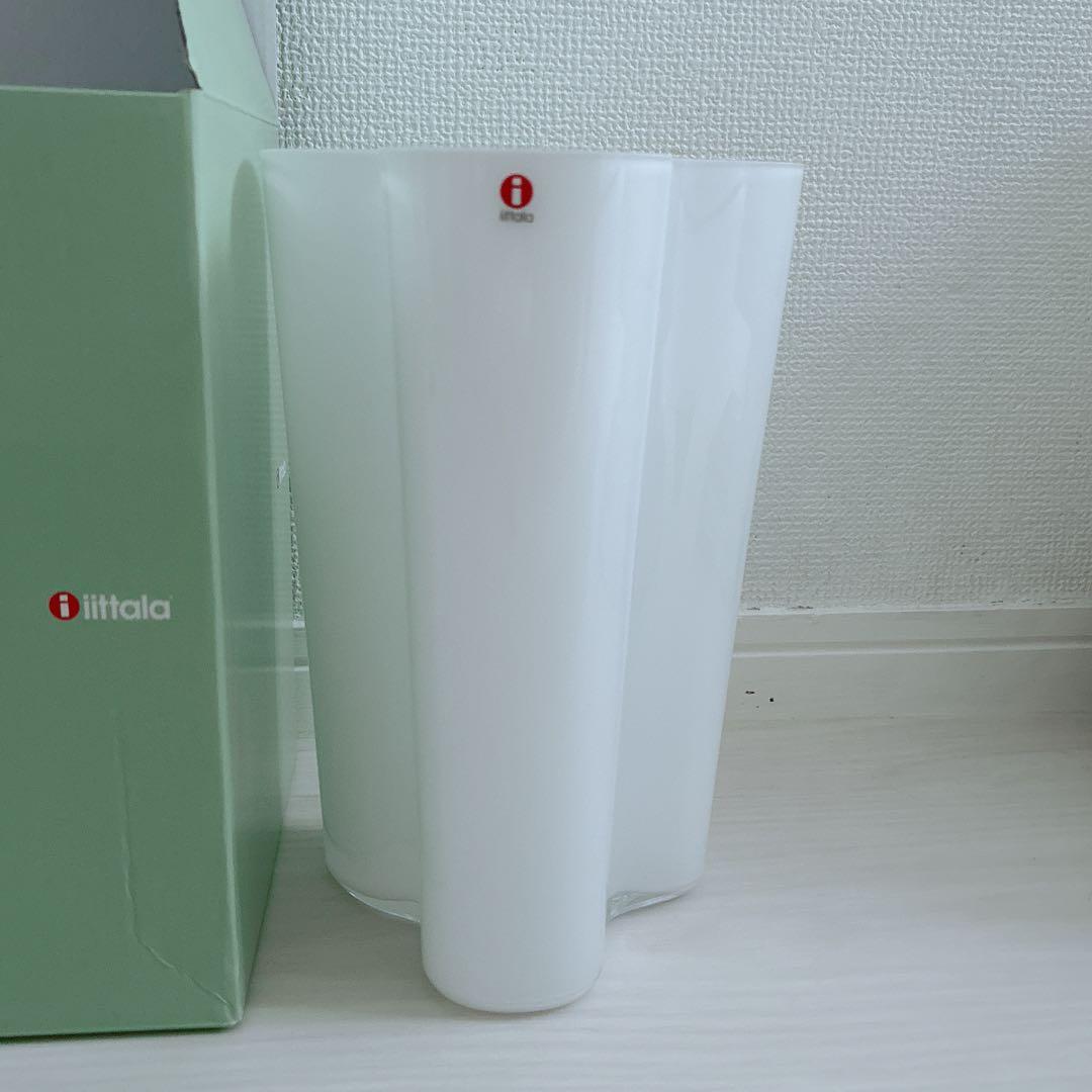 新品未使用 イッタラ アアルトベース 251mm ホワイト 白