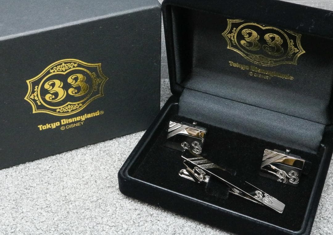 クラブ33 ディズニーランド　カフス ネクタイピン　CLUB33