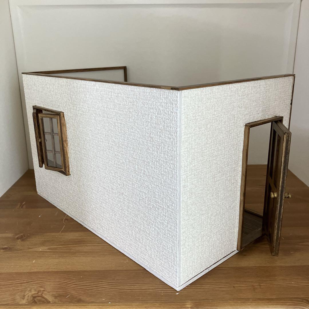 こころ　my roomコの字型ドールハウス 1/12サイズ ミニチュア家具