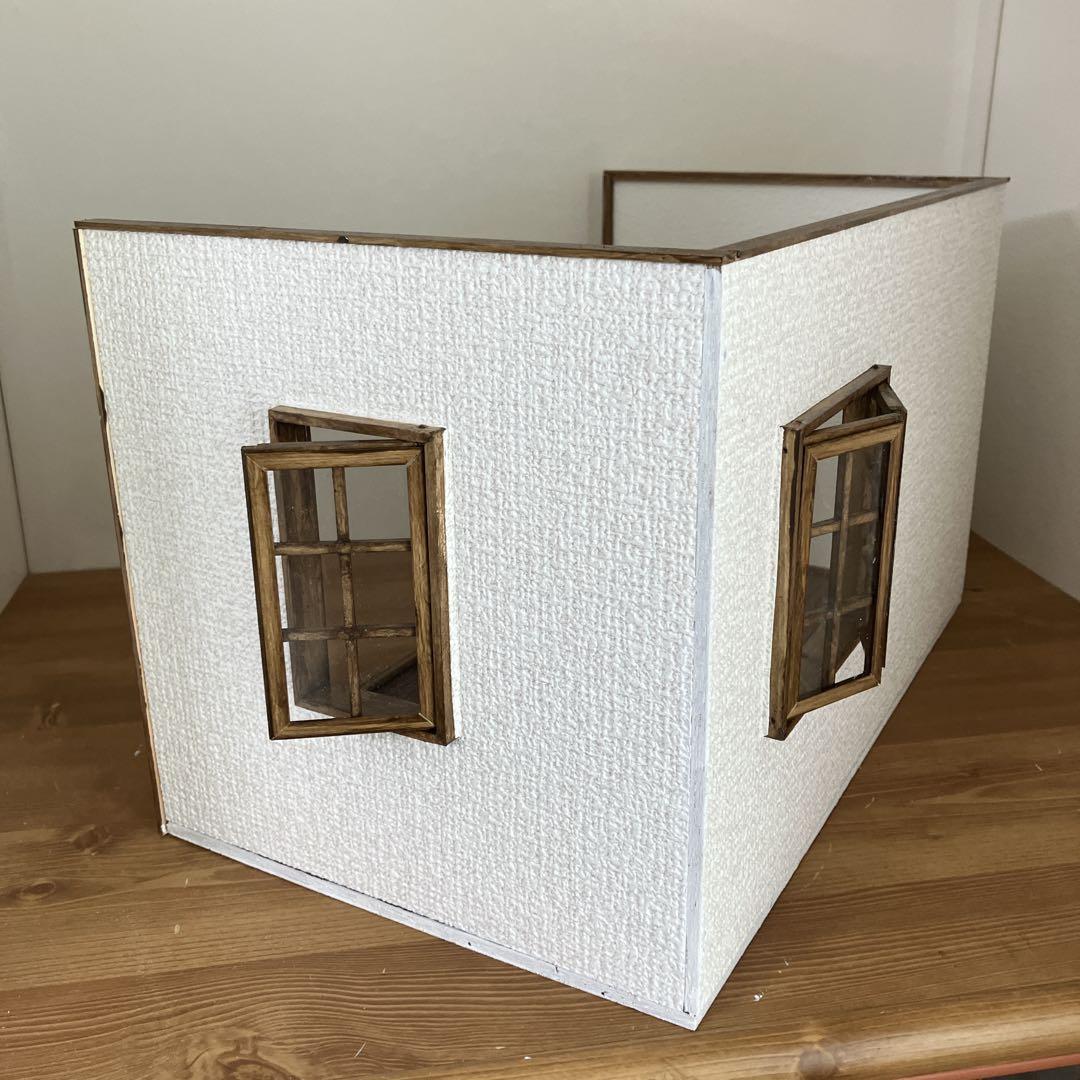 こころ　my roomコの字型ドールハウス 1/12サイズ ミニチュア家具
