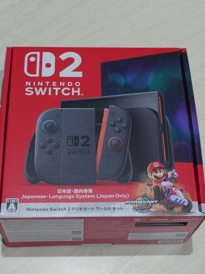 Nintendo Switch 2 日本語版 マリオカートセット　延長保証２年付