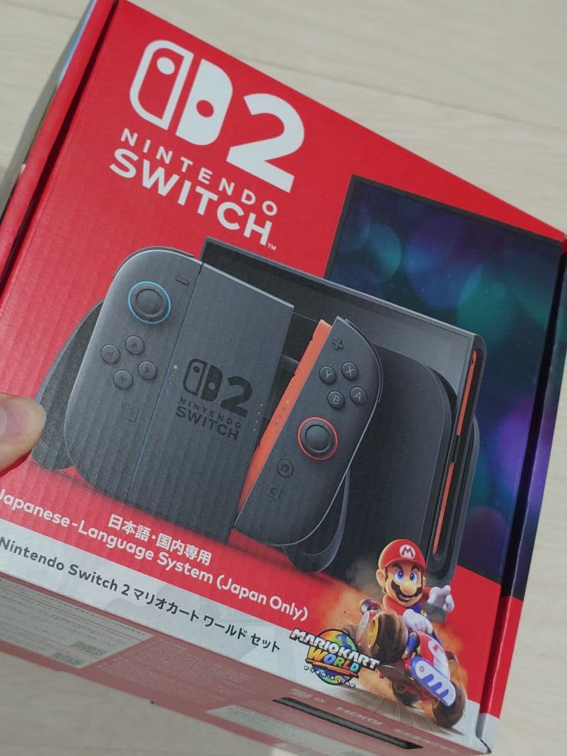 Nintendo Switch 2 日本語版 マリオカートセット　延長保証２年付
