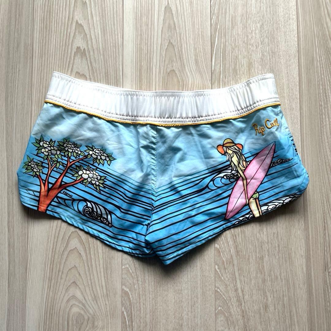 Rip Curl ビキニ3点セット Heather Brownイラスト 水着