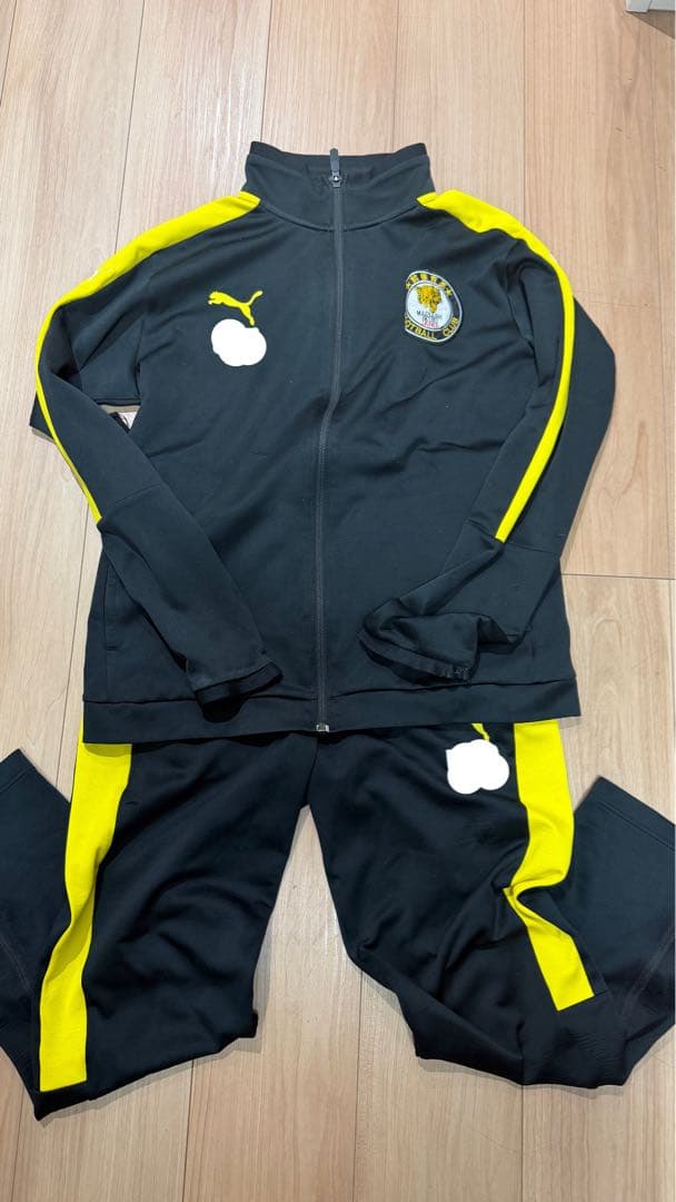 前橋育英　黄黒ジャージ　L