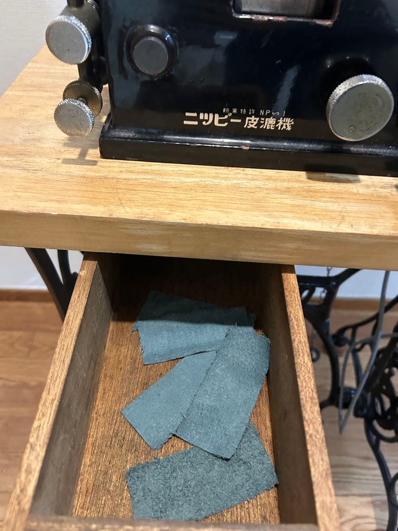 革漉き機　ニッピ　NIPPY NP-1 特許型　レザークラフト