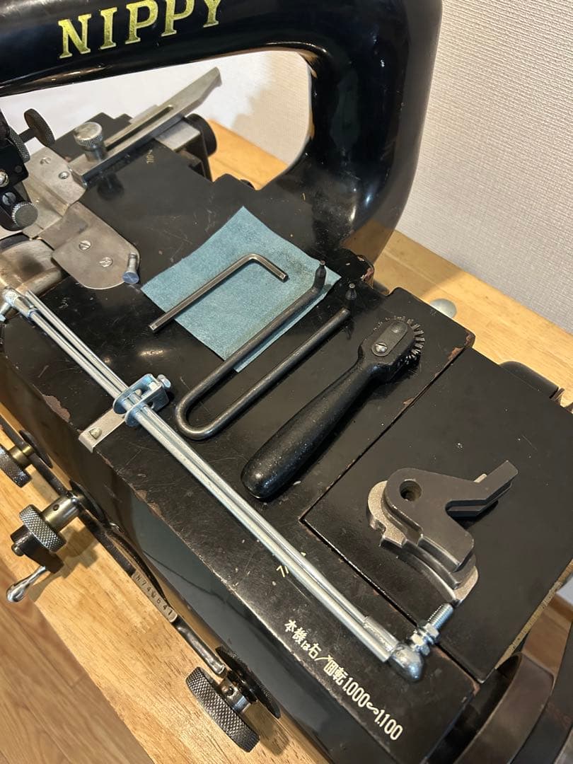 革漉き機　ニッピ　NIPPY NP-1 特許型　レザークラフト