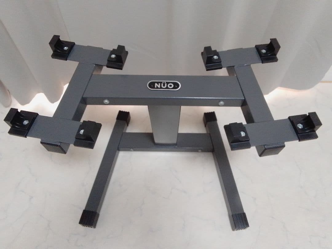 nuo ヌオ I型 ダンベルスタンド 2kg刻み専用 ガンメタ フレックスベル
