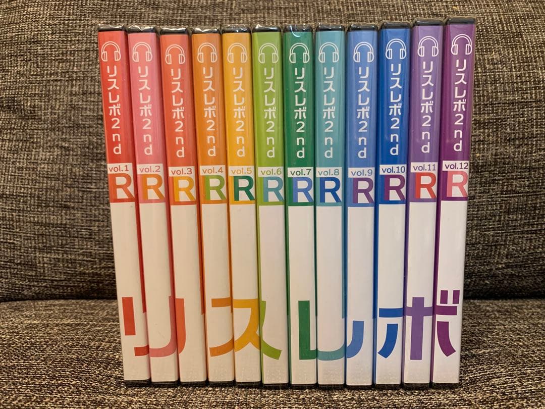 英語DVD教材　リスレボCD65枚とDVD41枚　イムラン先生の英会話