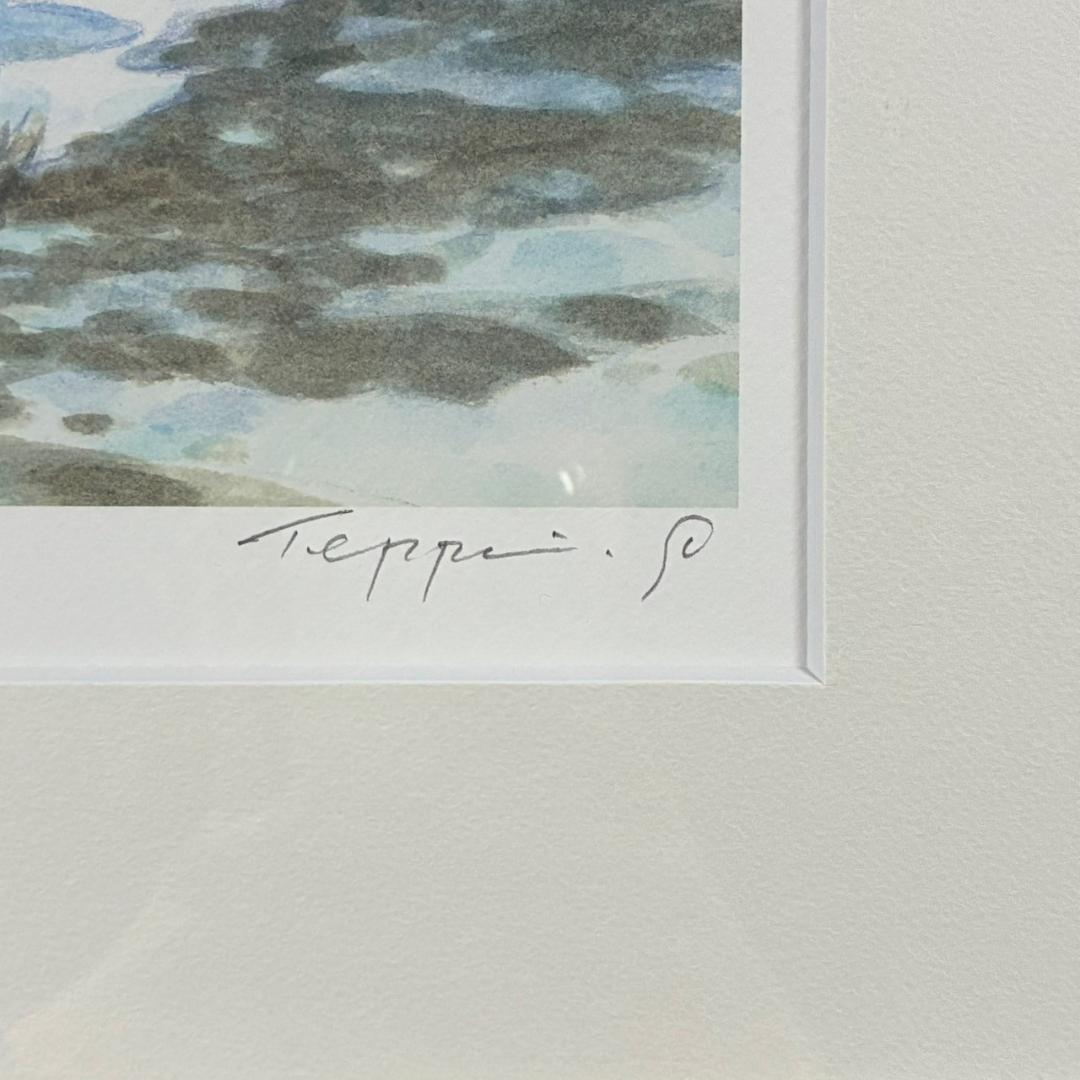 美品 笹倉鉄平「スケート遊び」ミクスドメディア 直筆サイン入り 保証書付属