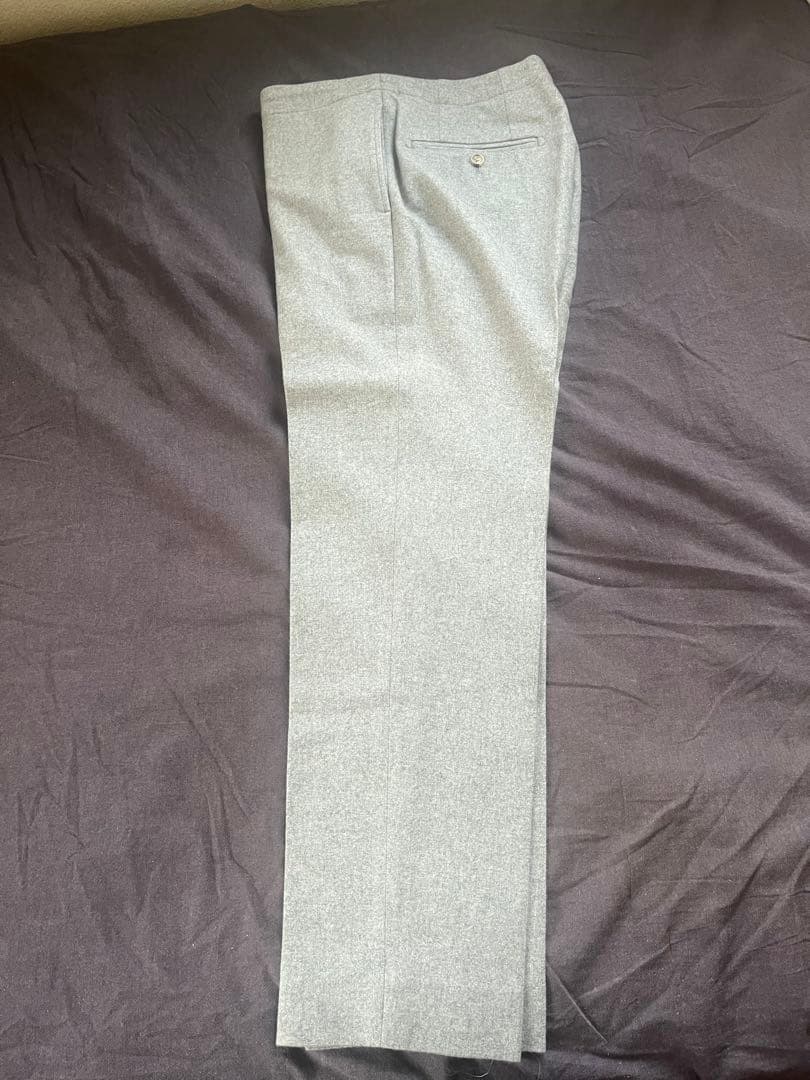 最終auralee オーラリーSUPER SOFT FLANNEL SLACKS