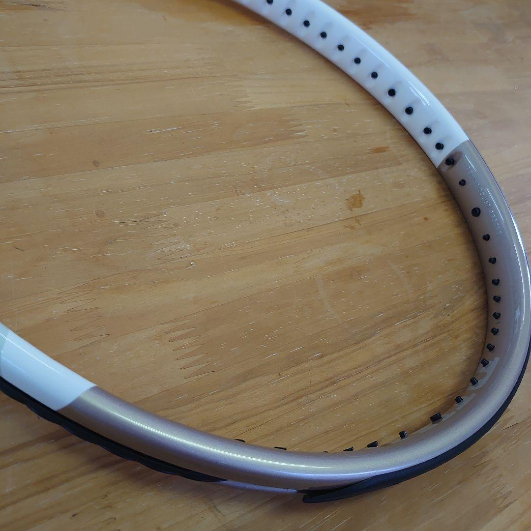 新品未使用　ダンロップテニスラケット　LX1000 ホワイトゴールド　グリップ2