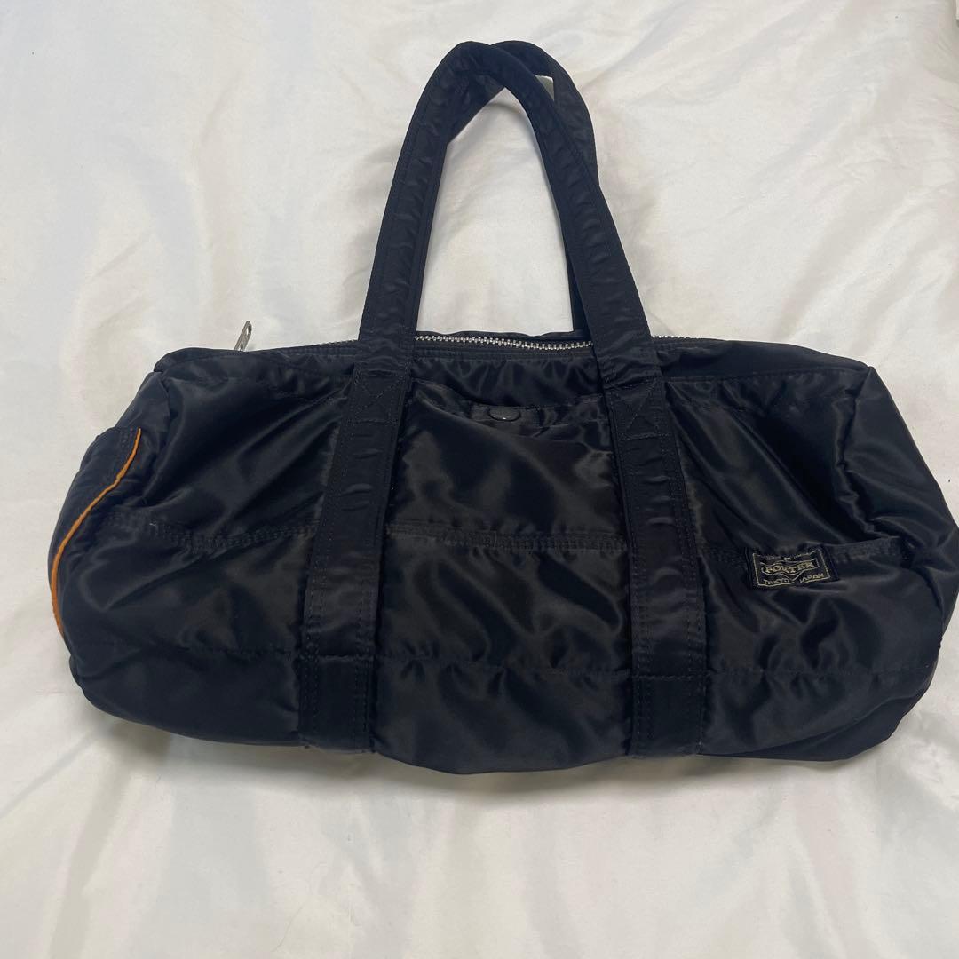 PORTER タンカーブラック ミニドラムバッグ