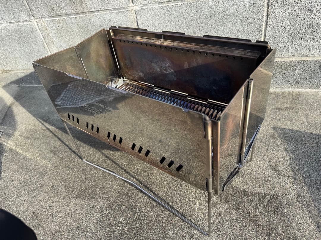 mont-bell フォールディング ファイヤーピット 焚き火台