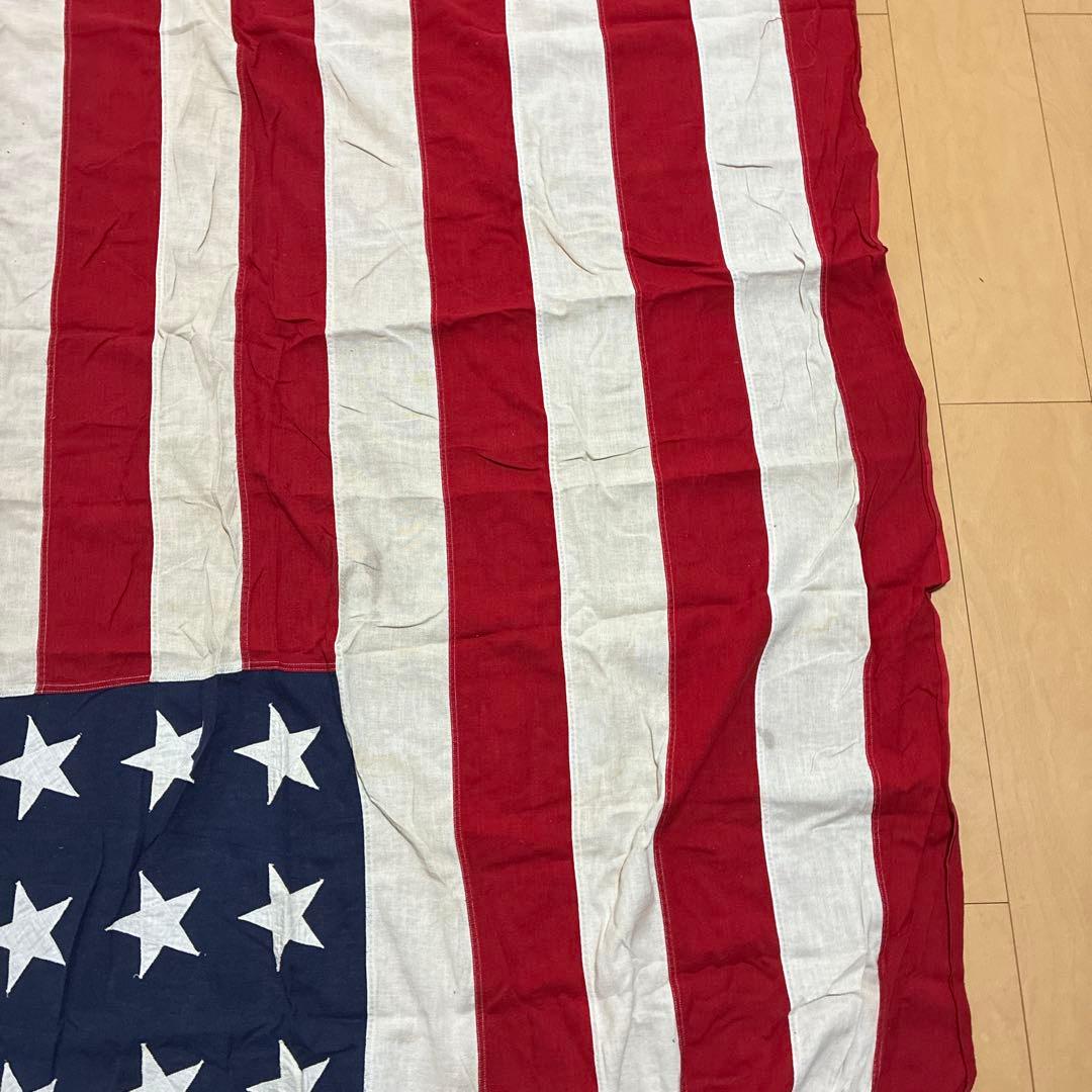 USA製 40s 50s 特大 ビンテージ アメリカ 国旗 星条旗 48スター