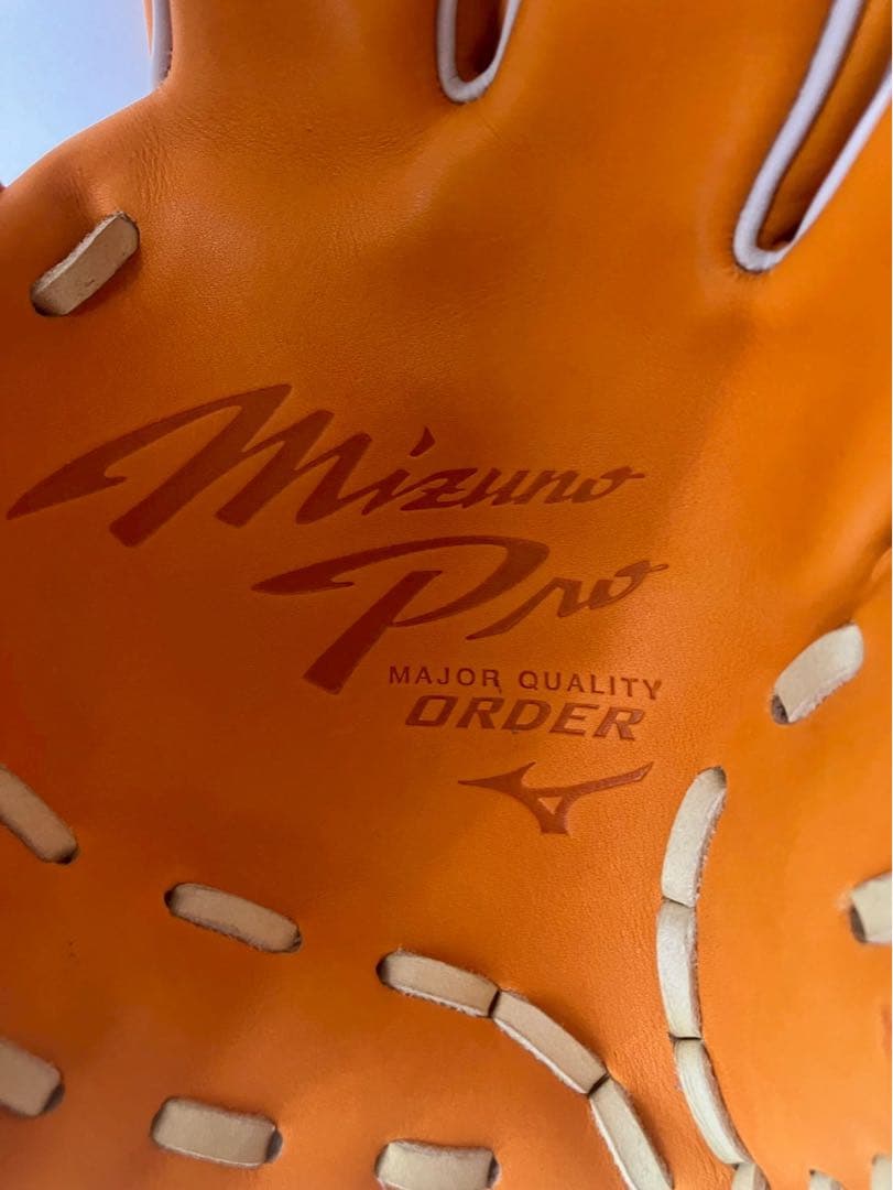定価7万円超え　ミズノプロ　硬式　オーダー　内野　グローブ　日本製　耕作印